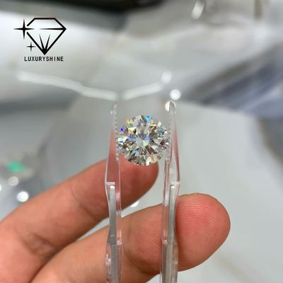 LuxuryShine 100% Real Diamond D-F Color VVS2 White Round Shape Excellent Cut Lab Grown Diamonds With IGI Certificate