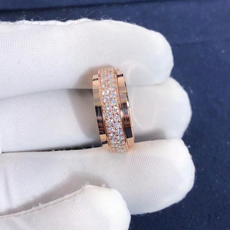 Qualidade anel da possessão de 18K Rose White Yellow Gold Piaget CONTRA Diamond For Women/homens fábrica