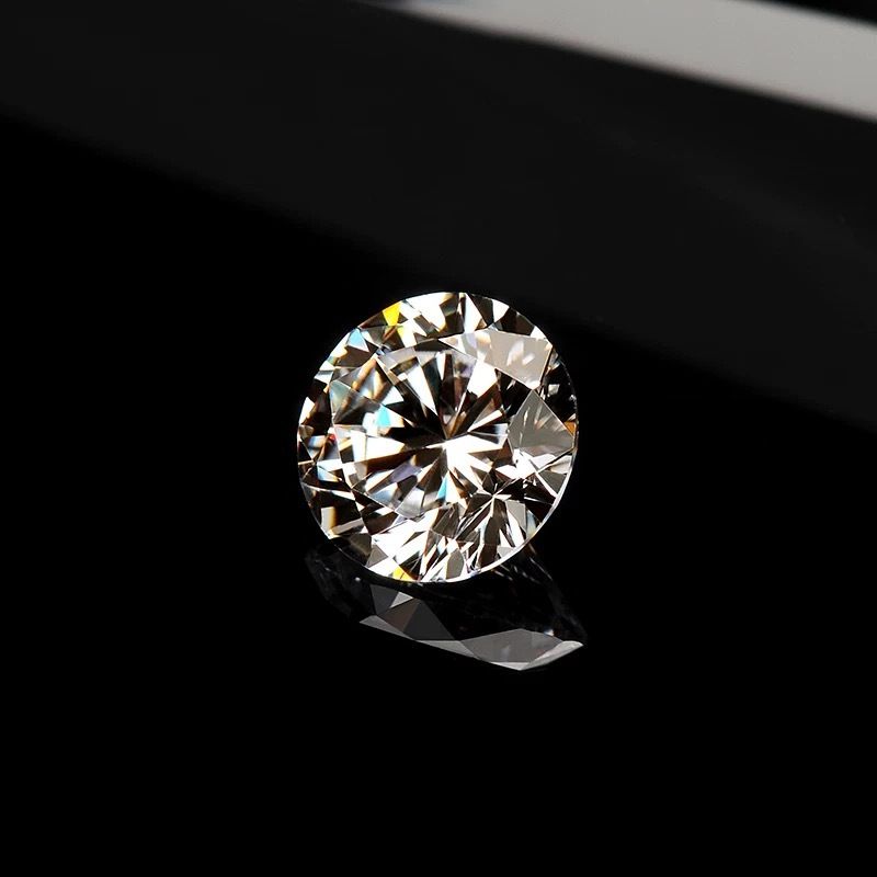 Qualidade Diamante Cultivado em Laboratório Redondo LuxuryShine VS2 1CT 2CT 3CT 4CT 5CT Cor D-F diamante branco Com Certificado IGI fábrica