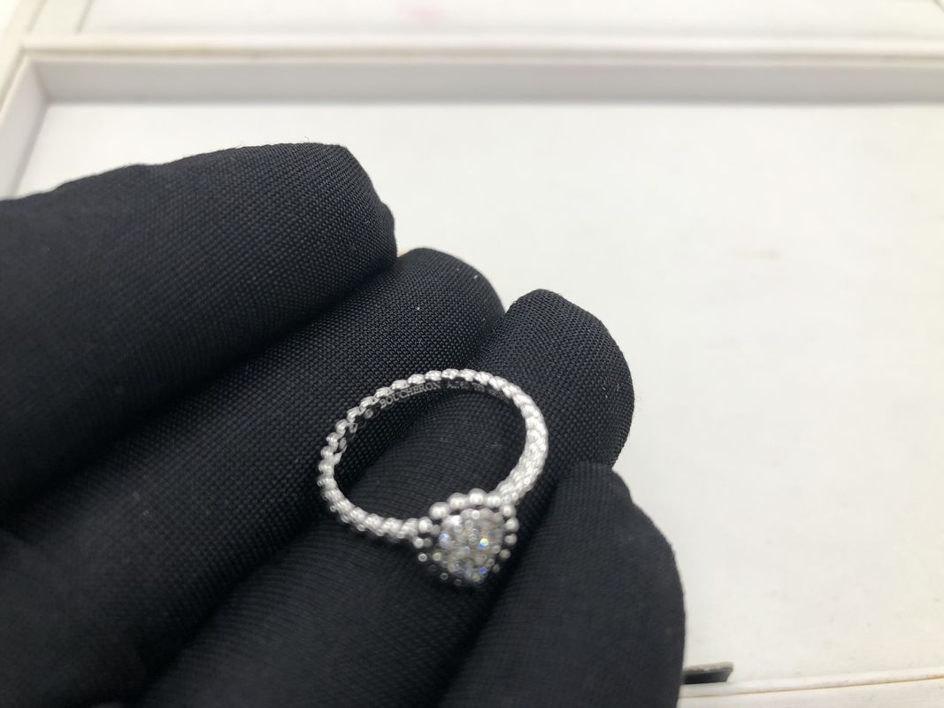 Qualidade Ouro luxuoso Ring Beautiful With Yellow/ouro branco dos diamantes 18K da joia da joia do ouro fábrica