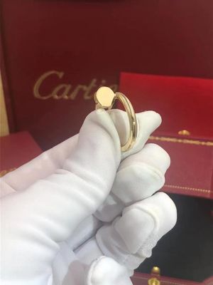 Qualidade 18K ouro Juste Un Clou Ring Yellow Rose Gold Pink branca fábrica