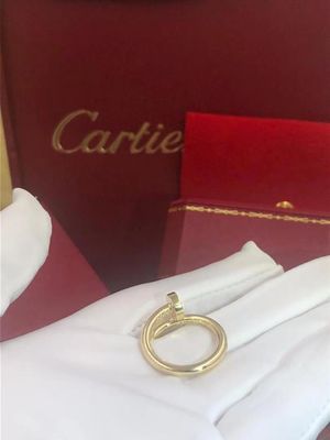 Qualidade 18K ouro Juste Un Clou Ring Yellow Rose Gold Pink branca fábrica