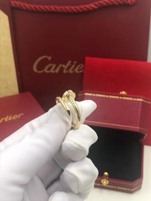 Qualidade 18K ouro Juste Un Clou Ring Yellow Rose Gold Pink branca fábrica
