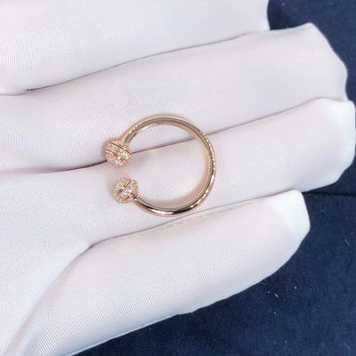 Qualidade Círculo aberto Diamond Ring Approx da possessão de Piaget das mulheres. 0,34 Ct fábrica