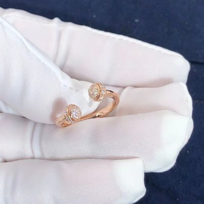 Qualidade Círculo aberto Diamond Ring Approx da possessão de Piaget das mulheres. 0,34 Ct fábrica