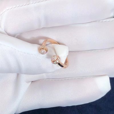 Qualidade Círculo aberto Diamond Ring Approx da possessão de Piaget das mulheres. 0,34 Ct fábrica