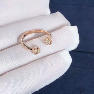 Qualidade Círculo aberto Diamond Ring Approx da possessão de Piaget das mulheres. 0,34 Ct fábrica