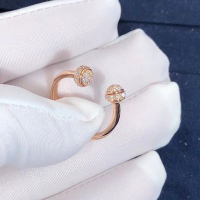Qualidade Círculo aberto Diamond Ring Approx da possessão de Piaget das mulheres. 0,34 Ct fábrica