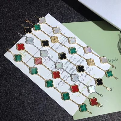 Qualidade o vintage do ouro 18K personalizou braceletes Van Cleef & Arpels do ouro fábrica