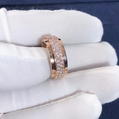 Qualidade anel da possessão de 18K Rose White Yellow Gold Piaget CONTRA Diamond For Women/homens fábrica