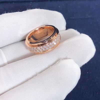 Qualidade anel da possessão de 18K Rose White Yellow Gold Piaget CONTRA Diamond For Women/homens fábrica
