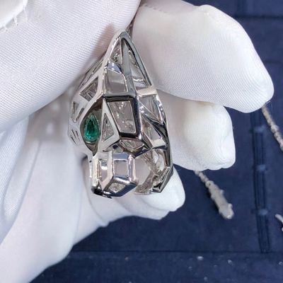 Qualidade ônix da colar de Panthere da série do carro do ouro 18K branco CONTRA os diamantes personalizados fábrica