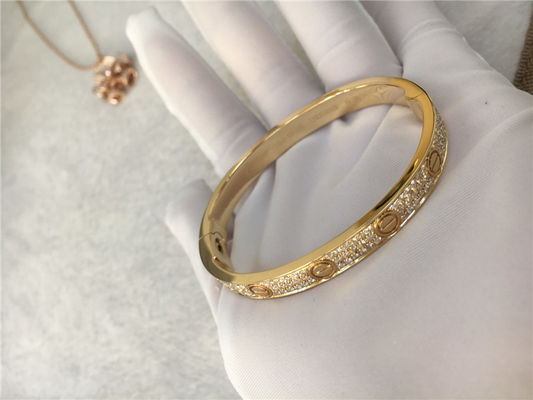 Qualidade joia luxuosa ajustada do diamante do ouro 18K amarelo com 2 quilates de diamantes NENHUMA pedra preciosa fábrica