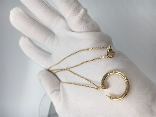 Qualidade Juste Un Clou Necklace B7224512, colar de diamantes do ouro 18K amarelo fábrica
