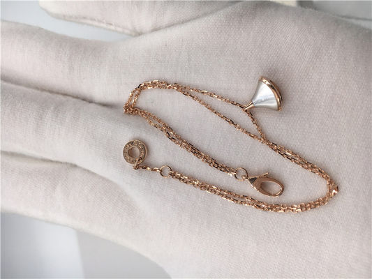 Qualidade Bracelete luxuoso 18K Rose Gold With White Mother da joia da joia do pendente branco da pérola fábrica