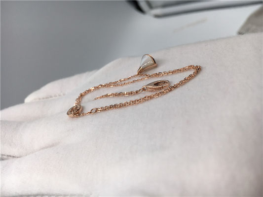 Qualidade Bracelete luxuoso 18K Rose Gold With White Mother da joia da joia do pendente branco da pérola fábrica