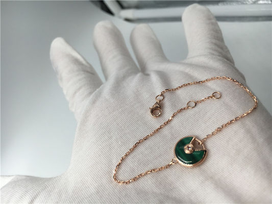 Qualidade Amulette Necklace, corrente da colar do ouro com diamante/pedra preciosa fábrica