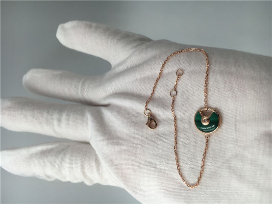 Qualidade Amulette Necklace, corrente da colar do ouro com diamante/pedra preciosa fábrica