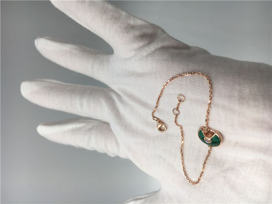 Qualidade Amulette Necklace, corrente da colar do ouro com diamante/pedra preciosa fábrica