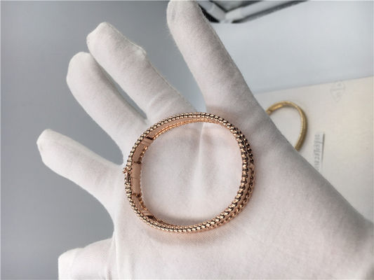 Qualidade Bracelete feito a mão do ouro do luxo 18K nenhuns diamante/pedra preciosa com certificado da joia fábrica
