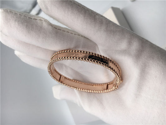 Qualidade Bracelete feito a mão do ouro do luxo 18K nenhuns diamante/pedra preciosa com certificado da joia fábrica