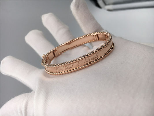 Qualidade Bracelete feito a mão do ouro do luxo 18K nenhuns diamante/pedra preciosa com certificado da joia fábrica