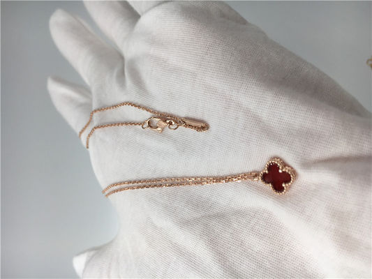Qualidade Abaixe a colar fina dada forma da corrente do ouro, colar do pendente do ouro 18k com pedra preciosa fábrica