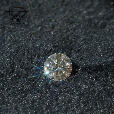 LuxuryShine VS1 Diamante cultivado em laboratório 1ct 2ct 3ct 4ct 5ct Corte redonda Branco Excelente Corte Certificado IGI