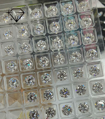 Qualidade LuxuryShine VS1 Diamante cultivado em laboratório 1ct 2ct 3ct 4ct 5ct Corte redonda Branco Excelente Corte Certificado IGI fábrica