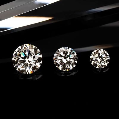 Qualidade Diamante Cultivado em Laboratório Redondo LuxuryShine VS2 1CT 2CT 3CT 4CT 5CT Cor D-F diamante branco Com Certificado IGI fábrica