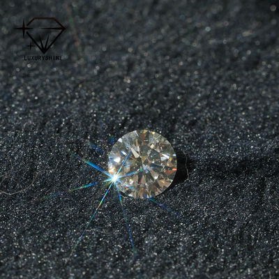 Qualidade Diamante Cultivado em Laboratório Redondo LuxuryShine VS2 1CT 2CT 3CT 4CT 5CT Cor D-F diamante branco Com Certificado IGI fábrica