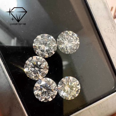 LuxuryShine 100% Real Diamante VVS1 Branco Forma Redonda Excelente Corte Diamante cultivado em laboratório Com Certificado IGI