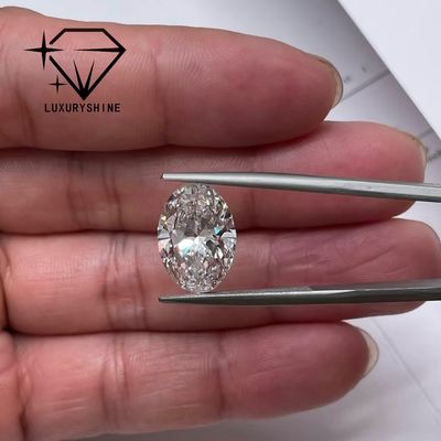 Qualidade VVS Laboratório Crescido Diamante D-F Cor Branco Oval Excelente Corte 0.1-10CT com Certificado IGI 3EX Pedras Cortadas fábrica