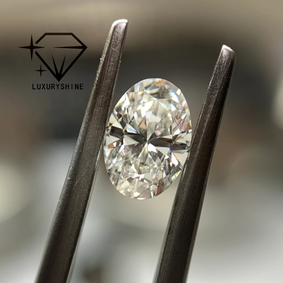LuxuryShine 0.1-10CT VS2 Diamante cultivado em laboratório D-F Cor Branco Oval Excelente corte Com Certificado IGI 3EX Pedras cortadas Por Venda
