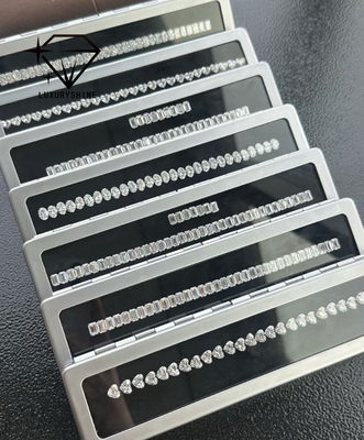 Qualidade LuxuryShine VS2 Coração Corte Excelente Diamante Cultivado em Laboratório Diamantes Reais & Joias de Casamento & Suporte de Joias Personalizadas Personalização Especial fábrica