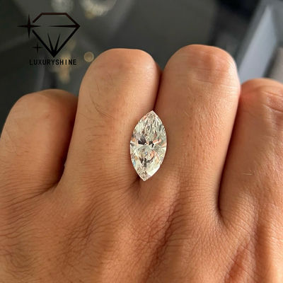 Qualidade Diamante Laboratório LuxuryShine VVS2 Marquise 0.3-15ct Cor D-F Corte 3EX Com Certificado IGI Diamante Real fábrica