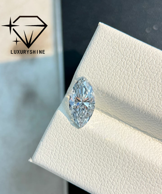 Diamante Laboratório LuxuryShine VVS2 Marquise 0.3-15ct Cor D-F Corte 3EX Com Certificado IGI Diamante Real