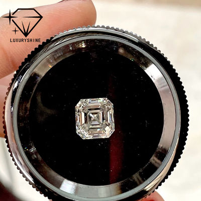 Qualidade LuxuryShine VVS-VS Asscher Shape Lab Diamante cultivado 0.1-10CT D-F Cor Diamante branco Com Certificado IGI 3EX Pedras cortadas fábrica