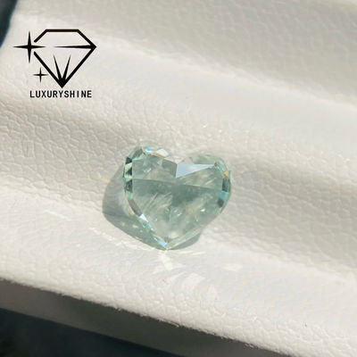 Qualidade LuxuryShine Pink / Yellow / Green Heart Cut Lab Grown Diamond VVS-VS Real Diamonds & Wedding Jewelry & Customized Jewelry fábrica