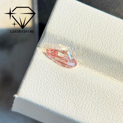 Qualidade LuxuryShine 1-15CT Diamante Rosa Fancy Pear Lab Grown VVS-VS Soltos & Joias de Casamento & Joias Personalizadas ﻿ fábrica