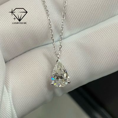 Colar de diamantes de luxo com clareza VS2 e acentos cerâmicos azuis 18k/oro rosa
