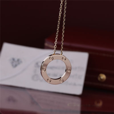 Qualidade Ouro amarelo luxuoso da colar 18K do amor da joia do clássico B7014200 fábrica