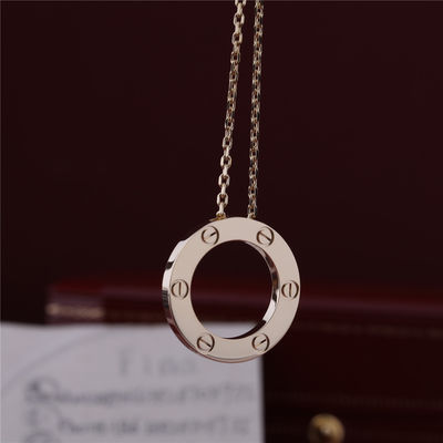 Qualidade Ouro amarelo luxuoso da colar 18K do amor da joia do clássico B7014200 fábrica