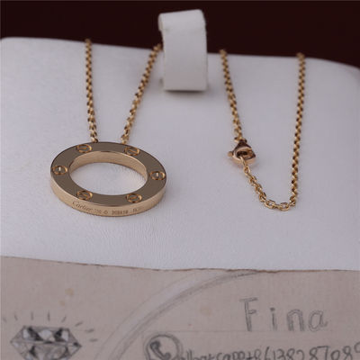 Qualidade Ouro amarelo luxuoso da colar 18K do amor da joia do clássico B7014200 fábrica