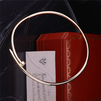 Qualidade Joia Juste Un Clou Necklace Nail CHocker no ouro 18K amarelo fábrica