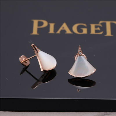 Qualidade Parafusos prisioneiros finos simples dos brincos IDEAIS das DIVAS de Itália Roman Spirit na referência 352600 de Rose Gold fábrica