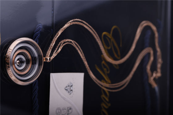 Qualidade Pendente longo 795014-9001 de Rose And White Gold Diamond da joia de Chopard da colar do espírito feliz fábrica