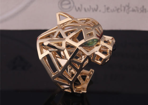 Qualidade Ônix de PanthèRe De Cartier Ring Yellow Gold Tsavorite Garnets fábrica